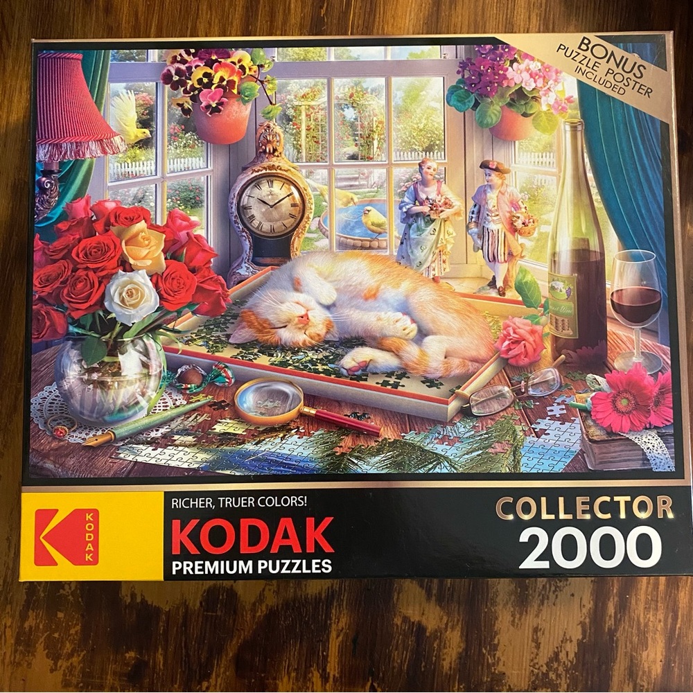 Kodak Premium Puzzle with Vibrant Colors